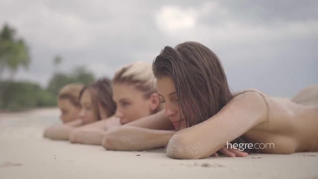 4 Nude Beach Nymphs