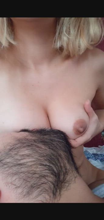 Breast Sucking Nipple Play Tit Worship gif