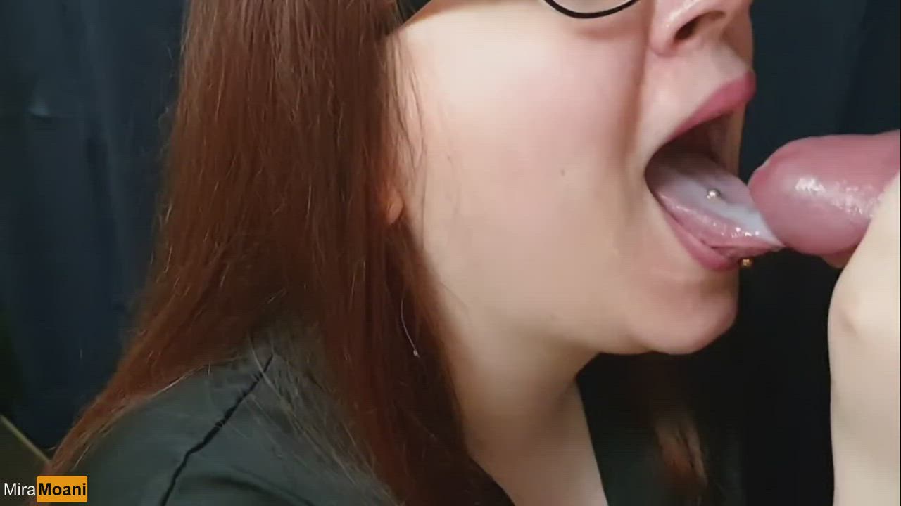 Cum Swallow Cumshot Huge Tits gif