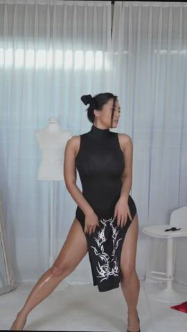 Asian Dancing Korean gif