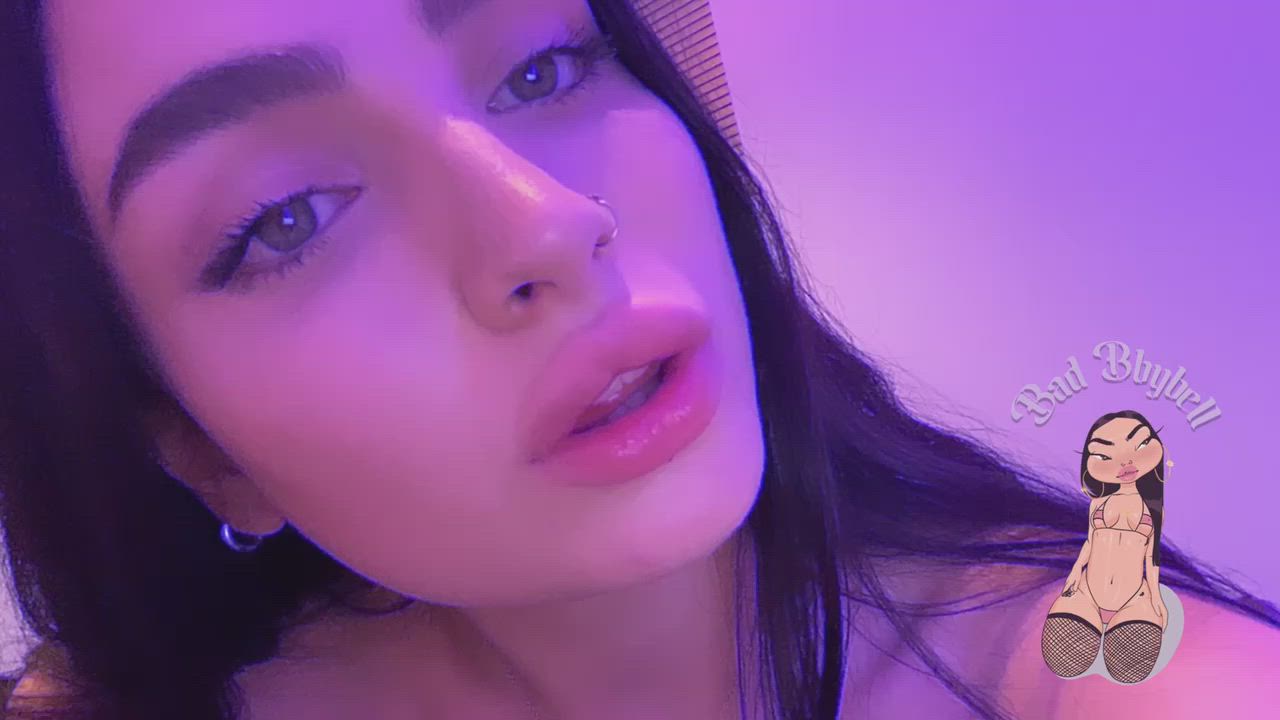 Goddess Switch Spit Porn GIF by badbbybell