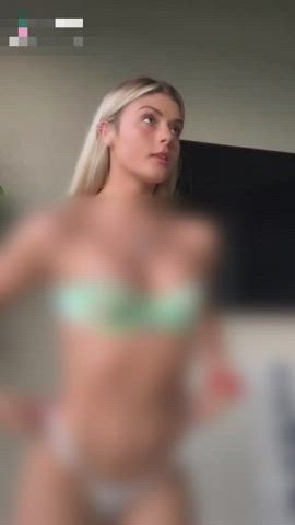 censored cute teen tiktok gif