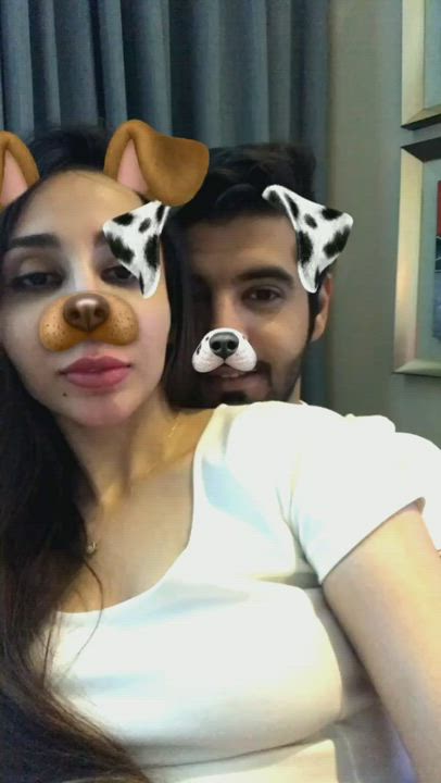 Checkout Cute Snapchat Queen Exclusive Viral Stuff with her Boyfriend 🤤😋😍