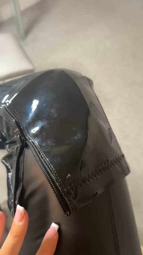 Do you love my shiny boots?