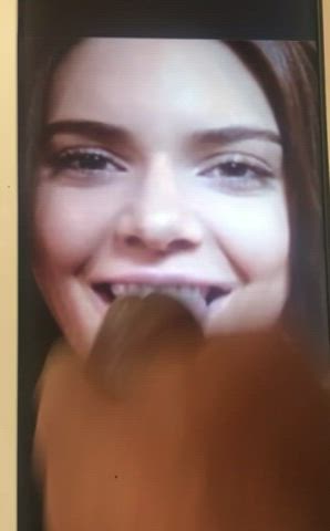 bbc big dick cum kendall jenner tribute gif