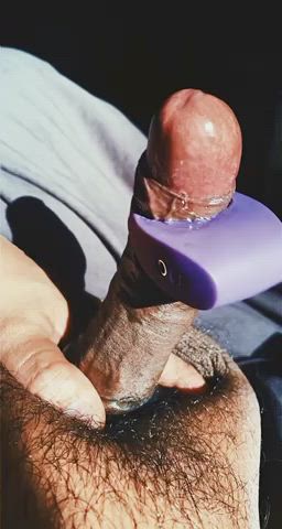 Cock Cum Ejaculation Toy Vibrator gif