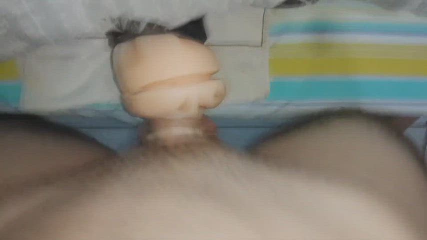 Cock Cum Cumshot Deep Penetration Fuck Machine POV Pussy Toy gif