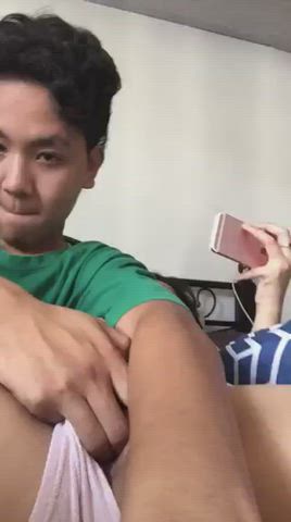 clit rubbing couple fingering indonesian gif
