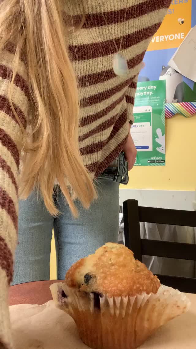 Which muffin would you rather butter in the break room? (F) (19)