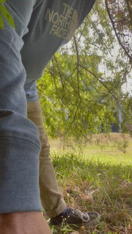 Outdoor Pissing Uncut Porn GIF by deuxchevaux