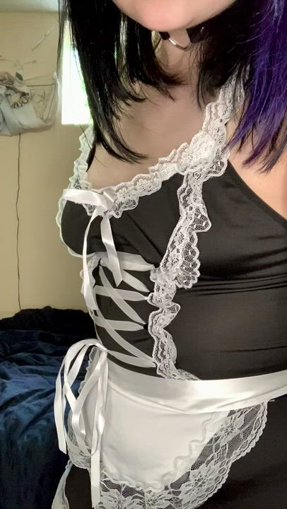 Ass BBW Booty Chubby Cosplay Lingerie Maid Pussy gif