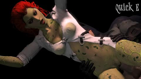 070 1501744 Batman Batman Arkham City Bruce Wayne DC Poison Ivy Quick E animated