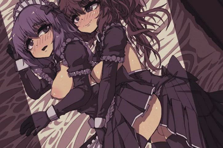 femboy hentai maid gif