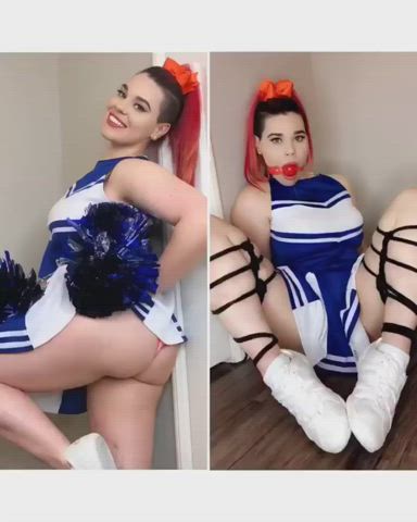 amateur ass big tits cheerleader natural tits white girl gif
