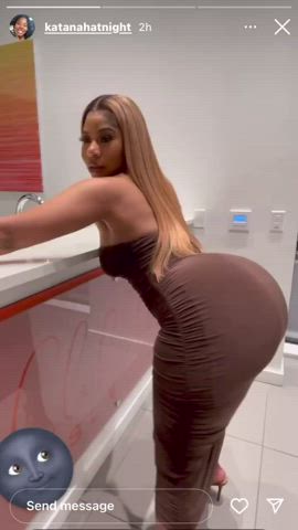 Ass Clapping Dress Thick gif