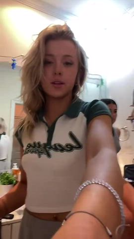 Mirror Nipslip TikTok gif