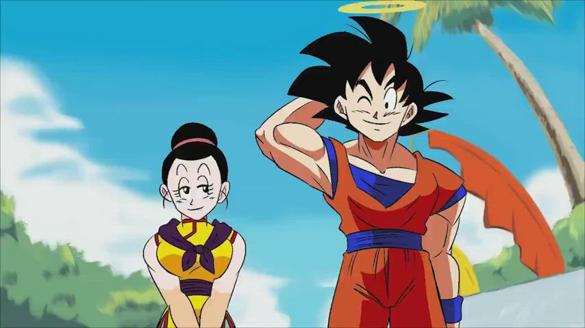 DBZ Goku And Chichi Have Little Session Before Saying Goodbye Hentai