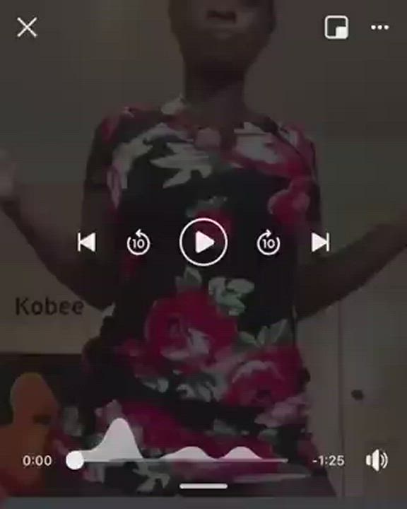 Booty Dancing Ebony gif