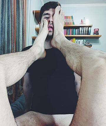 when he worships my feet he goes truly insane