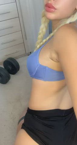 ass fitness tits gif