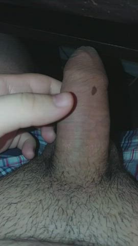 close up foreskin jerk off male masturbation precum uncut gif