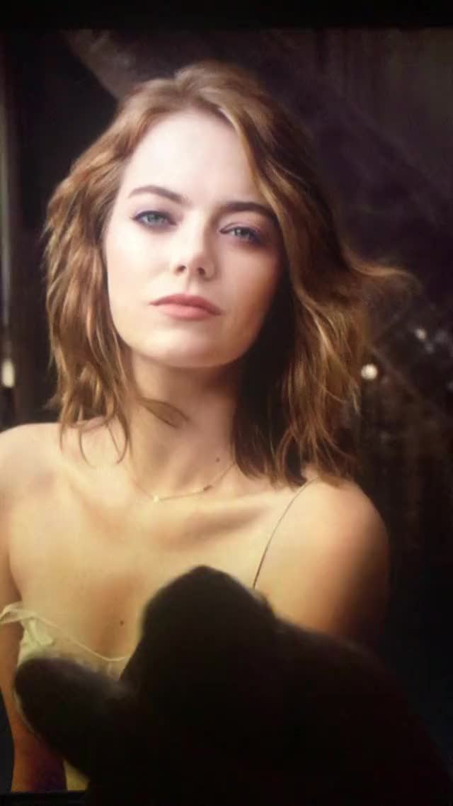 Emma Stone Cumtribute