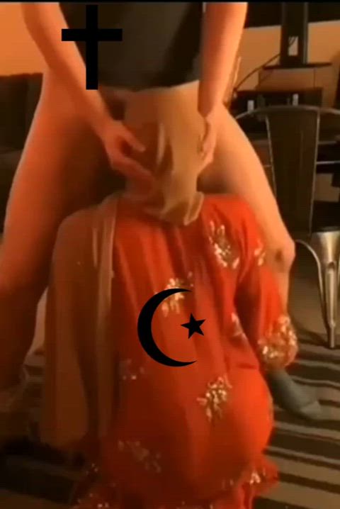 blowjob hijab muslim gif