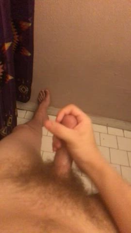 cumshot gay solo gif