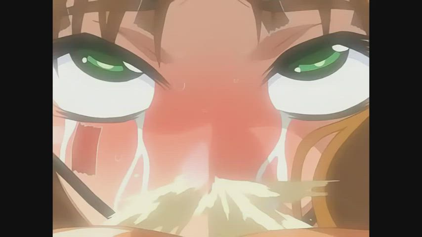 ahegao animation anime hentai gif