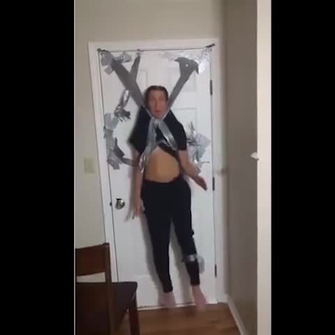 Duct Tape Door