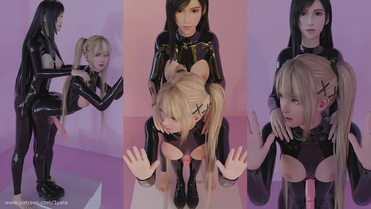 3D Futanari Hentai Rule34 gif