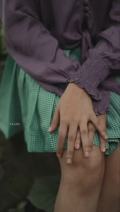 Desi Indian Naughty Allie Schoolgirl Skirt gif