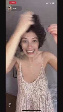 nipple nipples nipslip tiktok tits gif