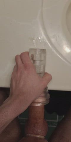 cum cumshot masturbating gif