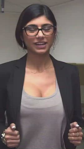 Cute Fake Boobs Glasses gif