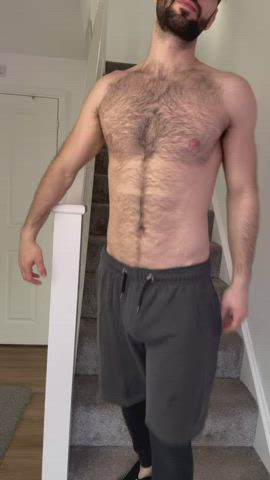 bisexual gay hairy hairy armpits hairy chest hairy cock gif