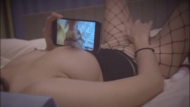 ... to porn. In fishnets.