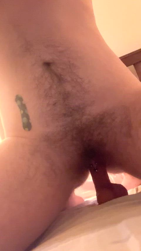 solo trans riding hairy pussy pierced ftm trans man big clit trans boy pierced pussy