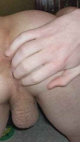 18 Years Old Anal Asshole Gape Gaping Gay Solo Teen gif