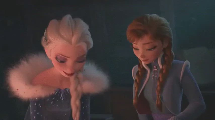 Elsanna for Christmas. Anna, Elsa (Rastifan) [Frozen, Disney] 