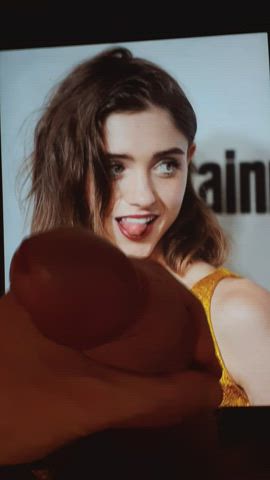 Natalia Dyer Cum Tribute