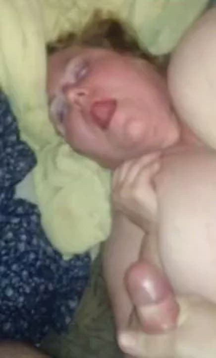 Cum Cumshot Facial Huge Tits gif