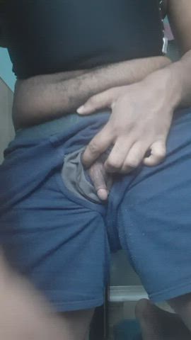 amateur chubby ftm hairy micropenis tease trans man gif