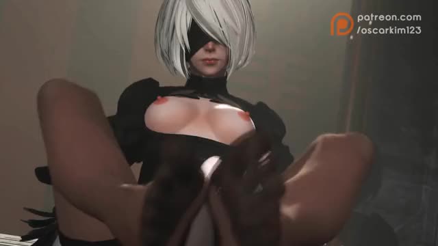 Nier Automata Footjob