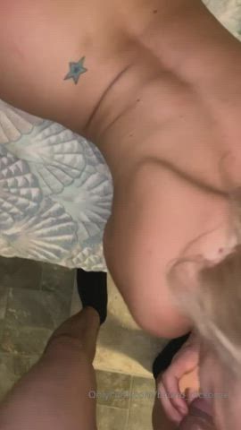 Blonde Blowjob