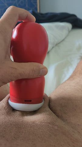 amateur masturbating cock jerk off gif