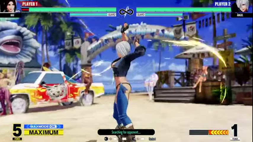 Àngel’s climax move in KoF15