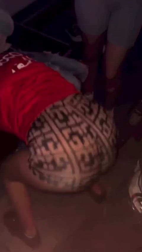 ass grinding party twerking gif