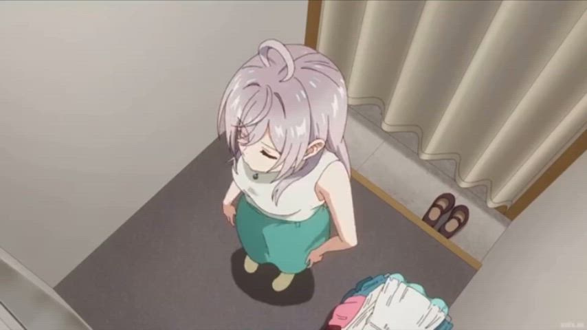 anime booty ecchi panties gif