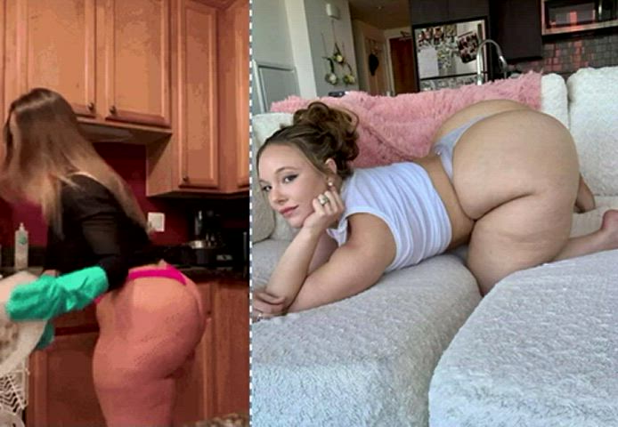 White Girl Pawg Big Ass gif